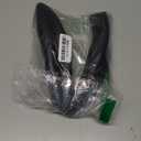 SEG Direct Car Steering Wheel Cover Universal Standard Size 14.5-15 inch, Black Microfiber Leather