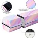 FBSPORT 8ft Balance Beam: Folding Floor Gymnastics Equipment for Kids Adults,Non Slip Rubber Base, Gymnastics Beam for Training, Practice, Physical Therapy and Professional Home Training