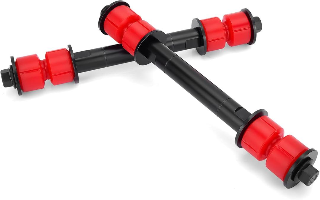 KSP 0-3" Sway Bar End Link for Silverado Sierra 2500HD 3500HD 2001-2019,Enhanced Adjustable Stabilizer End Link Bar fit Silverado Sierra 1500 0-3in Lift Height, Aftermarket Sway Bar Replacement Stock