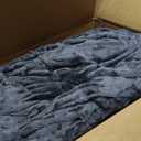 Taoqimiao 72 Inches Cat Tree for Large Cats, Multi-Level Tall Cat Tower, Widened Cat Condo with Large Scratch Board, 5 Scratching Posts, Metal Hammcock, Cozy Basket, Smoky Gray, MS045G