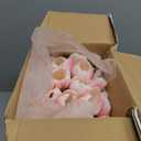 HOMESEASONS 20pcs LED Lighted Artificial Flowers Tulip Lamp Real Touch Tulips Faux Flower Lights for Valentine's Day and Easter Home Kitchen Wedding Dining Table Decor(Pink)