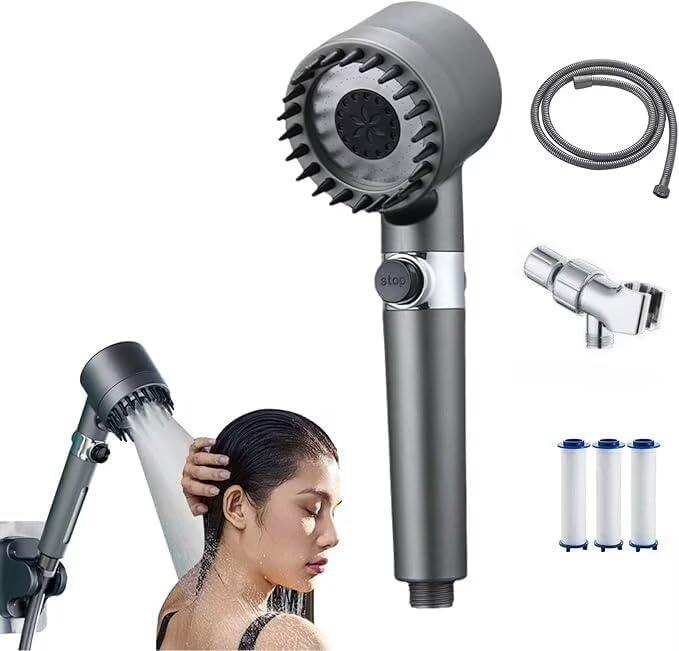 Clover and Cove C&C FILTERED SHOWERHEAD (One Size, Gray)