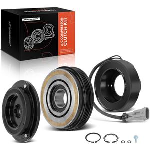 A-Premium Air Conditioner AC Compressor Clutch Kit Compatible with Chevrolet Silverado 1500 2500 HD, Tahoe, Suburban, Express & GMC Sierra 3500 Classic, Yukon, Savana & Cadillac Escalade & Hummer H2