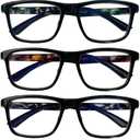 SIGVAN 5 Pack Reading Glasses for Men and Women Blue Light Blocking with Spring Hinge Readers Computer Eyeglasses (Multicolour)