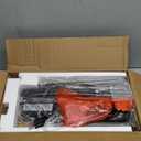 Narrow Side Table with Charging Station Slim End Table Sofa with Magazine Rack, Bedside Table for Small Spaces, 3 Tier Nightstand for Living Room Couch, Bedroom Rustic Brown LET503RE