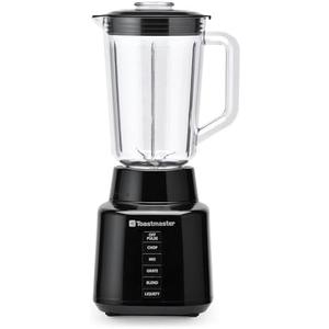 Toastmaster 350 Watt Blender with 48 oz BPA-Free Jar, Black, TM-600BL