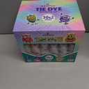 30 Colors Tie Dye Kit, Tie Dye Set for Kids, Pre-Filled Tye Dye Bottles, Non Toxic Permanent Fabric Dye Art Set, Easy DIY Fabric Art - Create Fun (30 Colors)