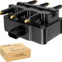 Ignition Coil Pack Compatible with V6 3.3L 3.8L 2000-2010 Chrysler Town & Country Chrysler Pacifica Dodge Grand Caravan Jeep Wrangler 2000 2001 2002 2003 2004 2005 2006 2007 2008 2009 2010, UF305