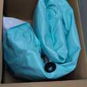 INTEX 56289EP Inflatable Floating Water Lounge: Soft Fabric Handles – Built-In Cup Holders – Secure Tie-Downs – 880lb Weight Capacity – 122" x 72" x 7"