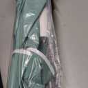 AreShark 9FT Outdoor Patio Umbrella with Wavy Trim (Sage Green)