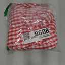 Astylish Womens Plaid Ruffle V Neck Button Down Blouse Casual Long Sleeve Gingham Trendy Tops Work Checkered Shirt (Medium)