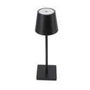 TOPINCN, High Brightness LED Touch Dimmable Modern Simple, Rechargeable Cordless for Restaurant Bar (Black)