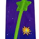 Green Glow Star Wands, Pack Of 4