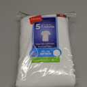 Men's Performance Undershirt, X-Temp Moisture-Wicking Crewneck, White 5-Pack Size Medium, White 