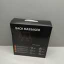 Brelley Shiatsu Neck and Back Massager with Heat, Deep Tissue Kneading Massage Pillow, Electric Massagers with Bi-Directional Rotating Head for Neck, Back, Shoulders, and Legs (Gray)