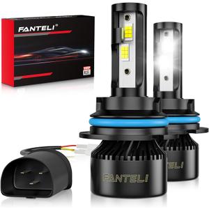 / Bulbs, 34000LM 800% Brighter, Backup Plug & Play 6500K Cool White, IP68 Waterproof Quick Install, Pack of 2, Interior Off Road Lights