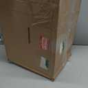 Dumos 23inch Space Heaters for Indoor Use, Portable Heater with 7 Light Colors, Adjustable Thermostat with Remote, Tip-over Protection Up to 95F, 70Oscillation (New Black)