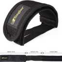 Toe Clips Straps for Peloton Bike Adjustable Metal Pedal Adapters with Regular Sneakers Using Clips On Toe Cages Indoor Cycling Exercise Fitness Bikes