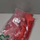 BORIFLORS Women's Sexy Corset Mini Party Dresses Elegant Ruched Long Sleeve Cocktail Short Dress, Small, Red