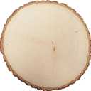 Walnut Hollow Thick Rustic Basswood Round, 10-14" Wide - for Wood Burning, Home Dcor, and Rustic Weddings