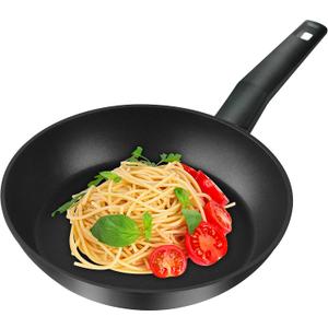 9.5 Nonstick Frying Pan, Nonstick Fry Pan Griddle Pan, Dishwasher and Oven Safe, PFOA-Free, Stovetop Grill Pan Works with Gas, Electric Stove, Induction Cooktops