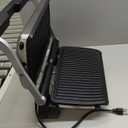 T-Fal OptiGrill Stainless Steel XL Electric Grill, 6 Servings, 9 Intelligent Automatic Cooking Modes, Panini Press, 1800 Watts, Nonstick Removable Plates, Indoor, Frozen Food, Kitchen Appliances