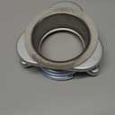InSinkErator Quick Lock Mounting Flange, Stainless Steel, QLM-00