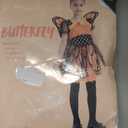 Spooktacular Creations Child Girls Butterfly Costume, Toddlers Butterfly Outfit w/Wings Headband for Kids Halloween Parties (Baby(12-24 months), Orange)