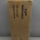 NICEPEOPLE Basic Weight Bench for Home Gym, 8 Backrests Adjustable Bench with 660LBS Weight Capacity for Chest Shoulders Arms Muscles, Foldable and Compact for Small Space Apartment Room