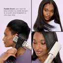 Shark HD430 FlexStyle Air Styling & Drying System, Powerful Hair Dryer Brush & Multi-Styler with Auto-Wrap Curlers, Paddle Brush, Oval Brush, Concentrator Attachment, Stone