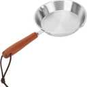 Mini Stainless Steel Frying Pan, 6in/16cm Skillet Non Stick Egg Pan Gas Cooktops Induction Cooking Pan