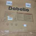 Babelio Baby Gate Extra Wide, Auto Close Dog Gate Pet Gate for House Stairs Doorways Fireplace (Black, 104" Wide Gate - 5 Panels)