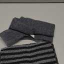 Yiclick Exfoliating Body Scrubber, Back Scrubber for Shower Bath, Japanese Scrub Wash Cloth, Exfoliating Washcloth Towel for Men Women, Body Exfoliator Loofah Luffa Sponge Net Rag Back Washer (Black)