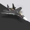RC Plane Remote Control Airplane RTF 4CH Tail Motor 3D / 6D Stunt Function SU35 Jet Aircraft with Hobby Model 2 Left Hand Throttle, Approx. 525X375X170Mm / 20.7X14.8X6.7In