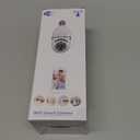 Light Bulb Camera Outdoor, 5G&2.4GHz Wireless Lightbulb Security Cameras for Home Security, Two-Way Talk, Color Night Vision, Human Detection, 2-IN-1 Bulb Security Camera Compatible with Alexa (1Pack)