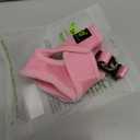EcoBark Baby Pink Step in Dog Harness - Step in Mesh Dog Harnesses - Safe & Secure Wrap Around Body Halter Vest, Pink, Small