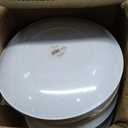 Antique Gold Floral Plates Combo 7"+10" Case of 128 (4 packs x 32)