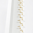 EVERMORE Medal Hanger Display and Trophy Shelf with Hooks  Wooden Medal Holder for Wall Mount Ribbon Display, Trophy Display Shelf for Gymnastics, Soccer, Running Race Medals Awards Rack