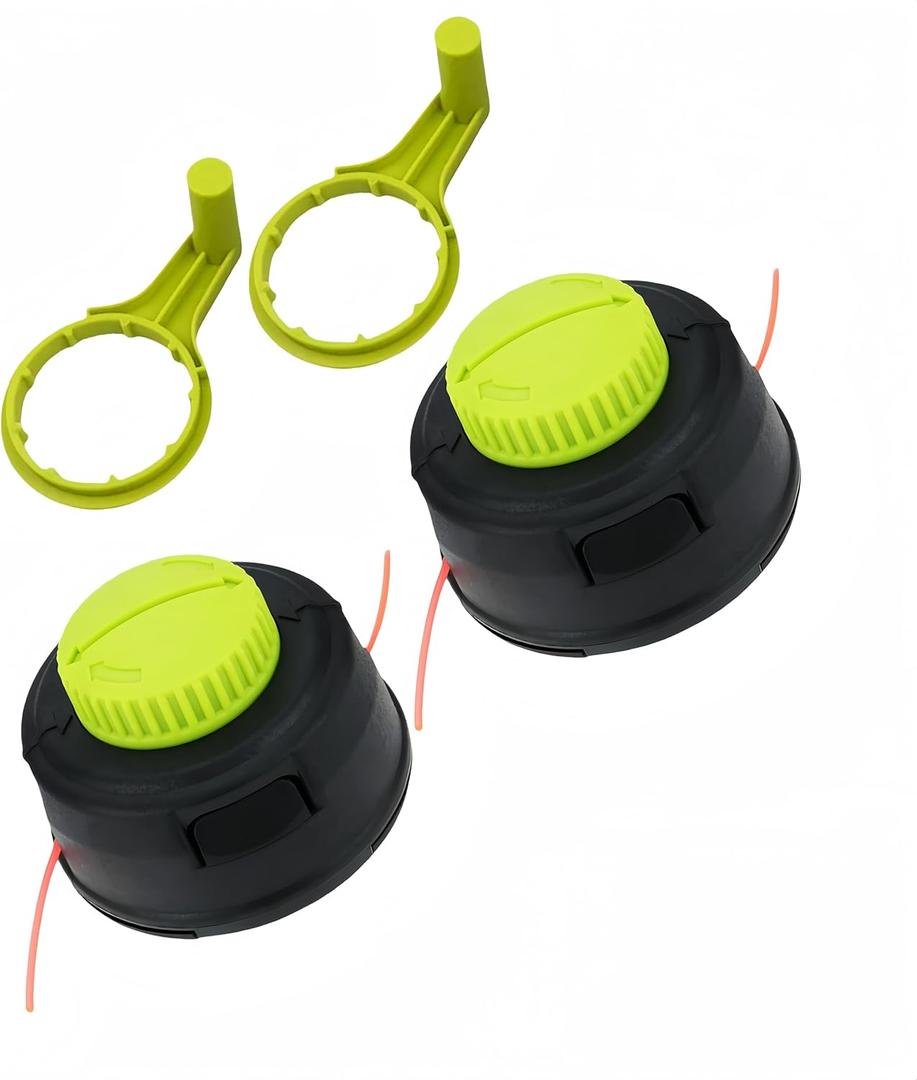 313318001 String Trimmer Head Replacement for P2009 RY15523A RY15523AVNM RY40006 RY4CCS RY251CS RY251PH RY25CSEMCLawn Mower - Universal Nylon Grass Cutter Head 2-Pack