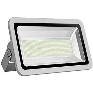Missbee 500W Led Flood Light Outdoor, 6000-6500K 55000Lm Energy Saving LED Work Lights, IP67 Waterproof Landscape Spotlights Security Light for Garage, Yard, Lawn, Garden(Cold White)