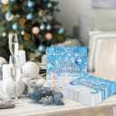 Winter Wonderland Napkins Blue Snowflake Winter Party Decorations Winter Wonderland Christmas Lights Snow Disposable Paper Napkins for Winter Wonderland Baby Shower Birthday Party Supplies