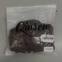 QINSEN Women's Sexy Open Back Sleeveless Crop Tank High Neck Slim Fit Cropped Tee Shirt Y2k Tops (Medium)