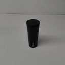 Corkcicle Cold Cup Insulated Tumbler with Straw - Keeps Drinks Cold for 12 Hours - Triple-Insulated Stainless Steel - Leak-Resistant Lid - Summer Drinkware Gift - 24 oz - Matte Black