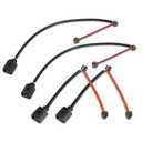 X AUTOHAUX 2 Pair 7L0907637 Front 7L0907637C Rear Brake Pad Electronic Wear Sensor Replacement for Audi Q7