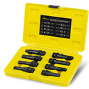 Topec Outside 8pcs Locking Lug Master Key Set, SAE/Metric Disassembly Sleeve, Wheel Lock Removal Kit for The Purpose of Easily Removing Locking Lug Nuts on Aftermarket Wheels