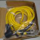 25ft 10-30P to 14-50R EV Charger Adapter Cord Compatible with NEMA, 30 Amp Dryer to 50 Amp EV for Level 2 Charging, Only for 3 Prong Old Dryer Outlet, STW 10 AWG with Handle, ETL Listed