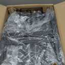 SNSLXH [2-Tier 4 Baskets Over The Sink Dish Drying Rack, 26.57"-35", Large Sink Rack for Kitchen, Extensible and Adjustable, Saving Kitchen Space