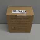 Heat Powered Wood Stove Fan with Safety Guard | Non Electric Heat Activated Fan for Wood Burning Stove/Log Burner | Thermoelectric Fireplace Fan | Stove Accessories, Black