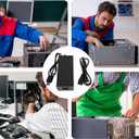 Generic Power Supply Brick Adapter with Built-in Cooling Fan 135W Replacement Charger Cord Us Plug Auto Voltage for Game Console