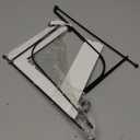 2PCS Premium Black Iron Plate Stands for Display 12 Inch, Decorative Solid Metal Plate Holders for Displaying, Mini Easel, Frame, Book, Card, Plaque, Bowl, Picture Stands for Display